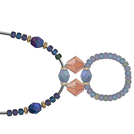 Swarovski Crystal Circles Bracelet Instructions